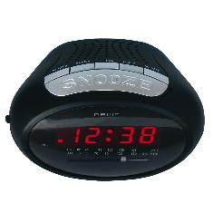 Radio Reloj Despertador Nevir Nvr-327 Negro